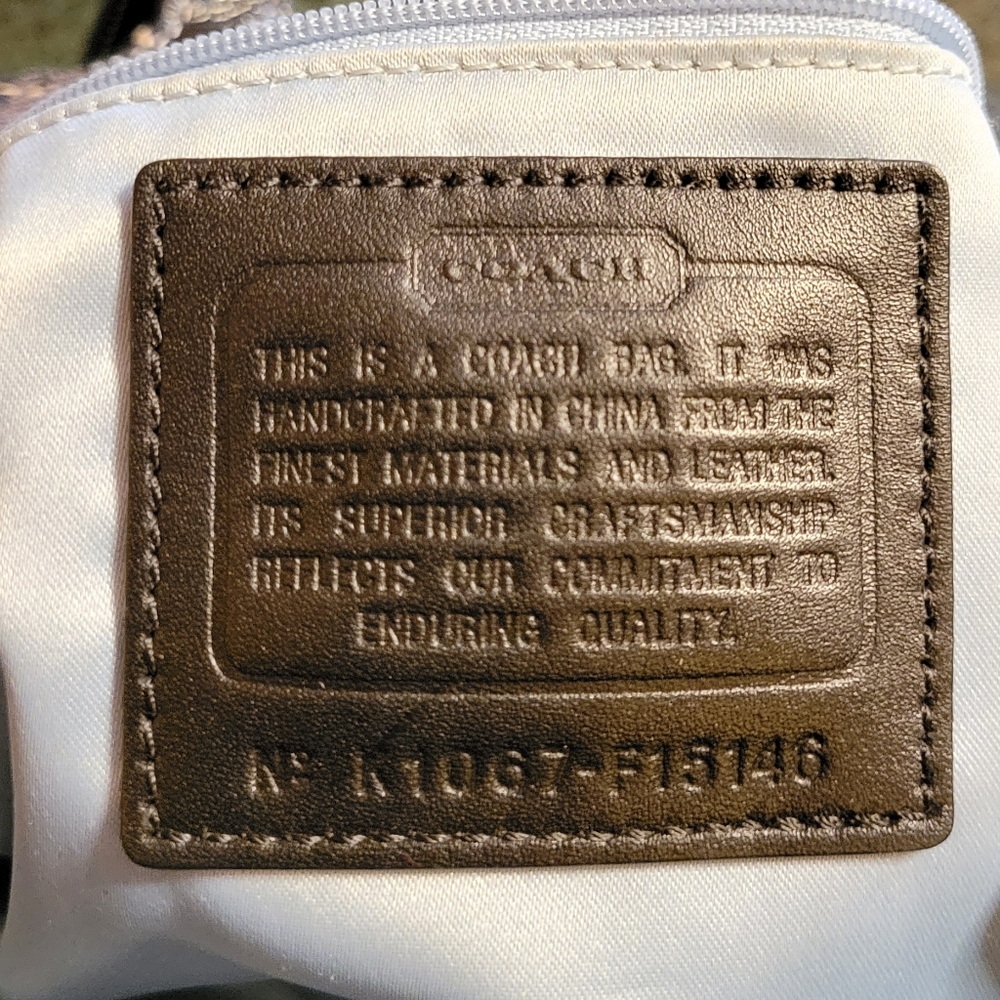 Coach East/West Gallery Black Tote BagF15146 - Picture 5 of 16